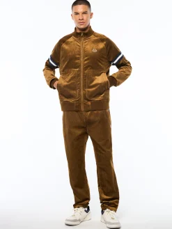 Cordurato Track Jacket- Bronze Brown