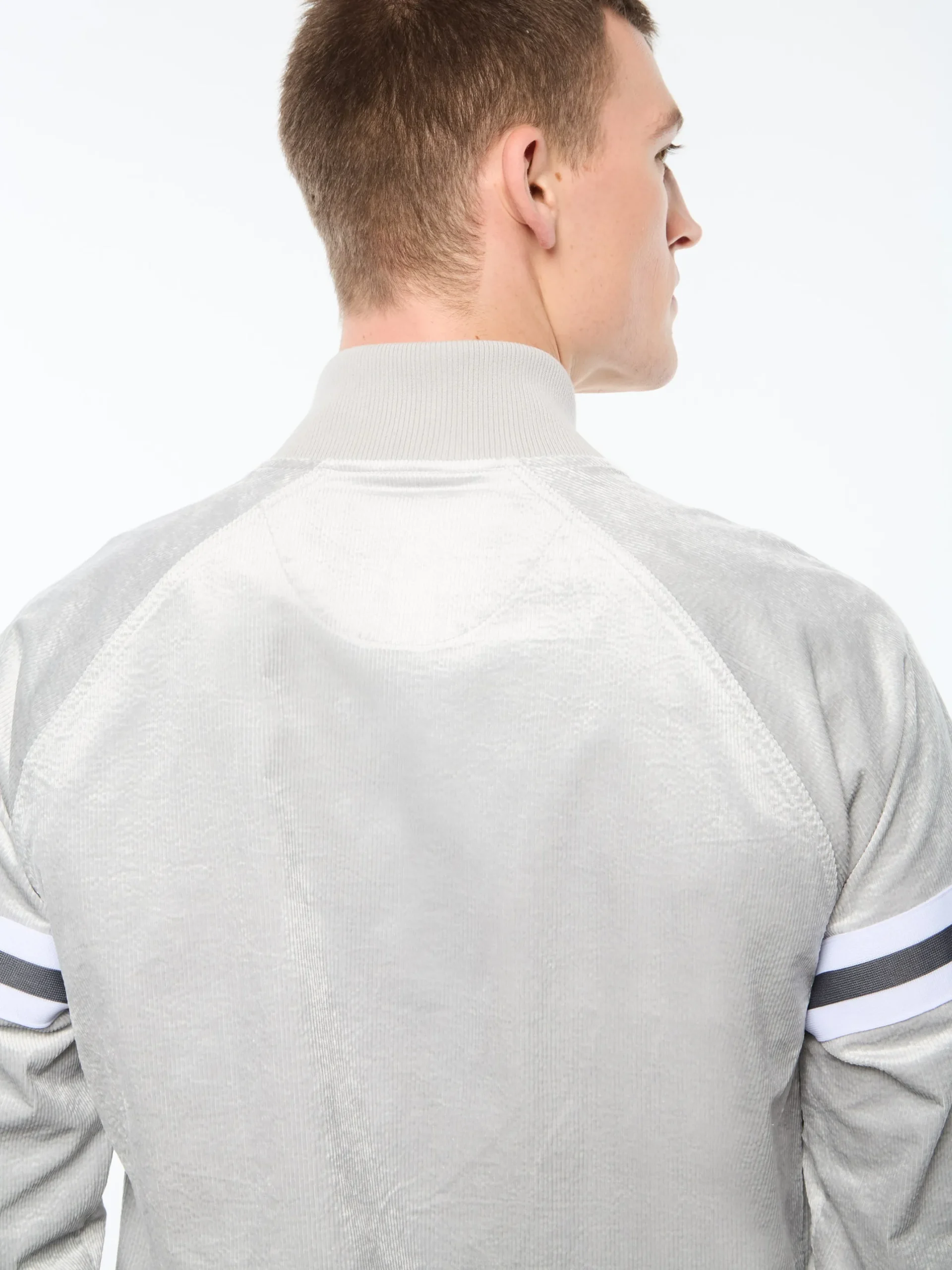Cordurato Track Jacket- Quiet Grey
