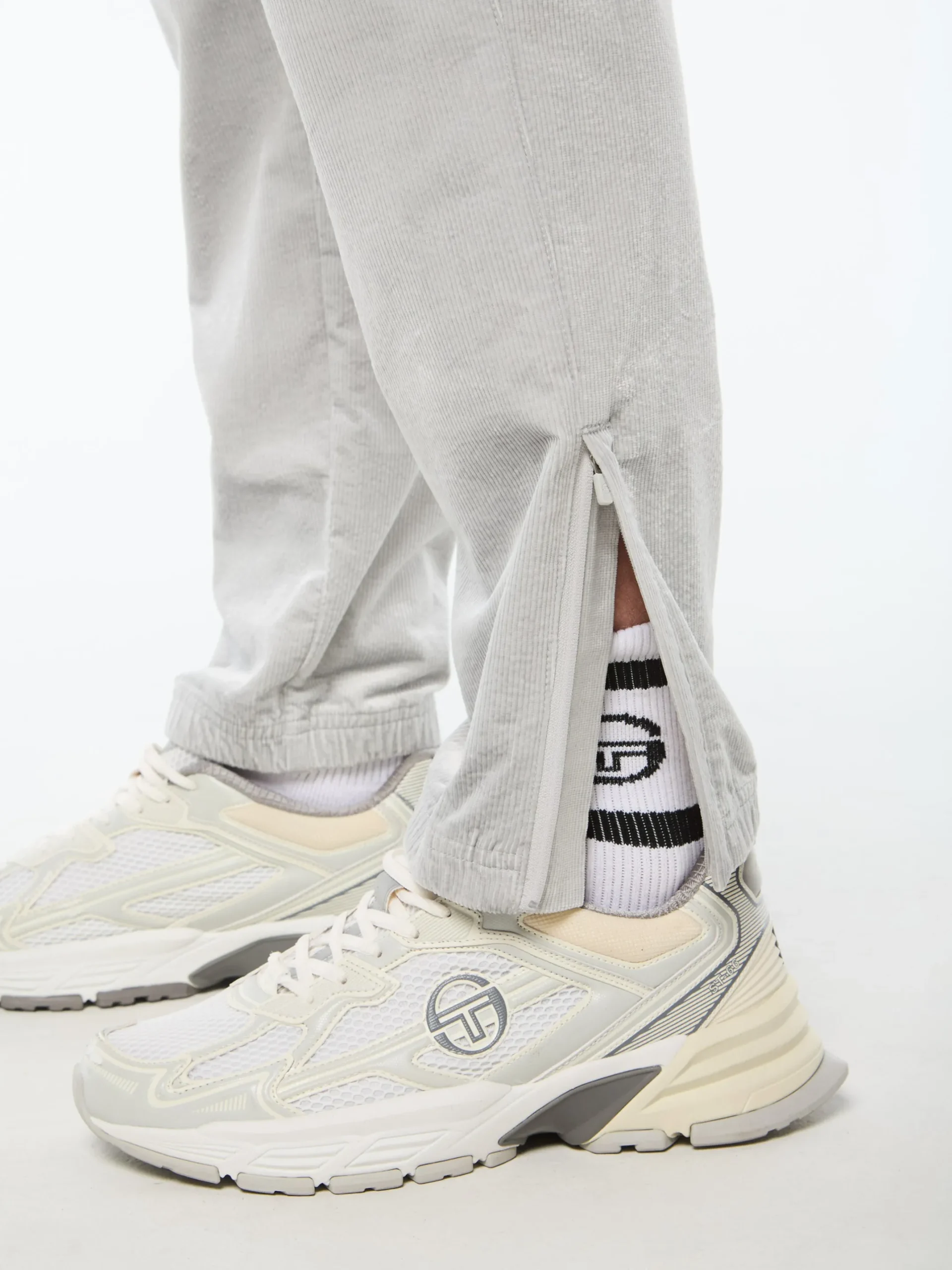 Cordurato Track Pant- Quiet Grey