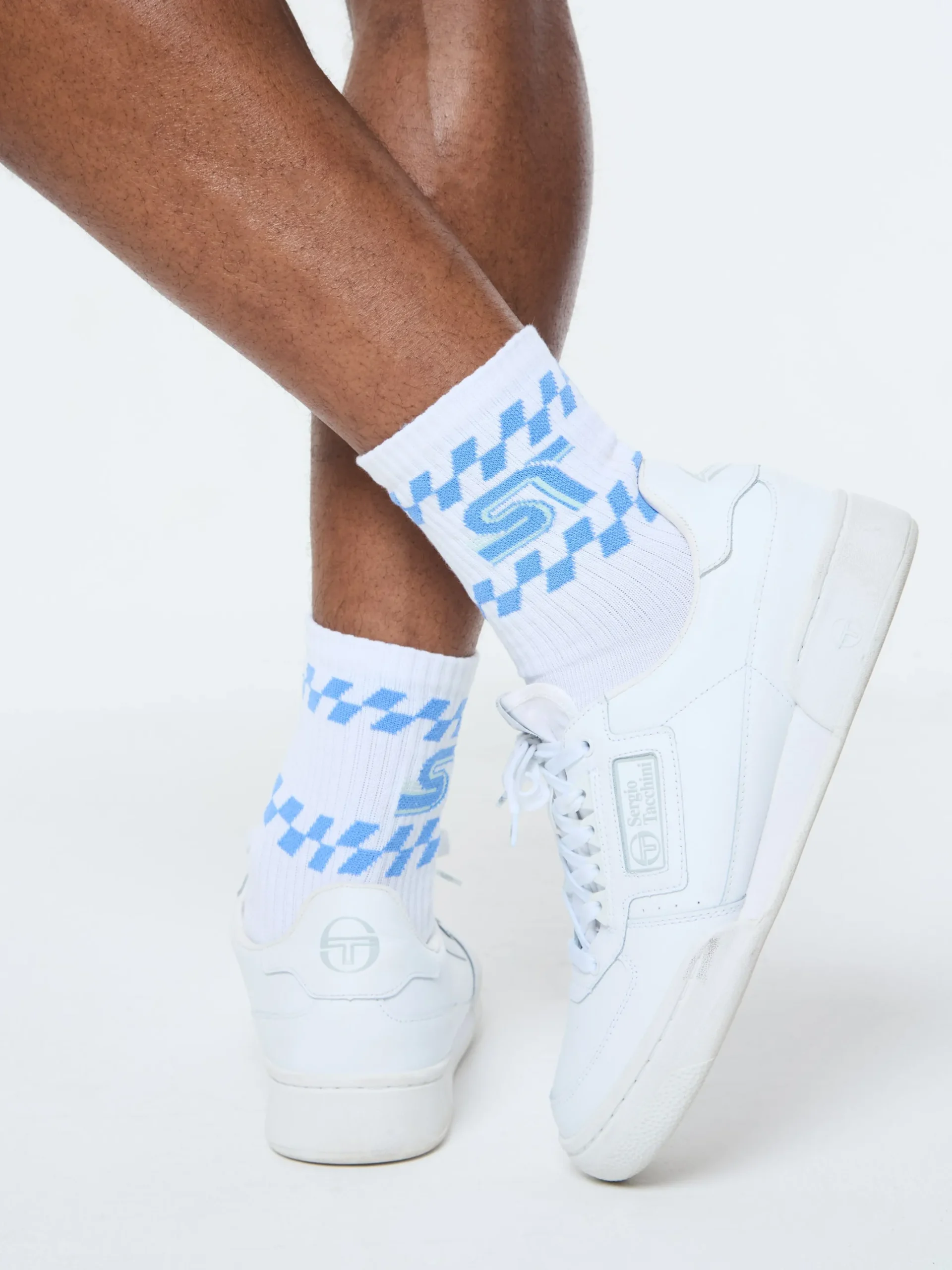 Corsa Sock- Brilliant White