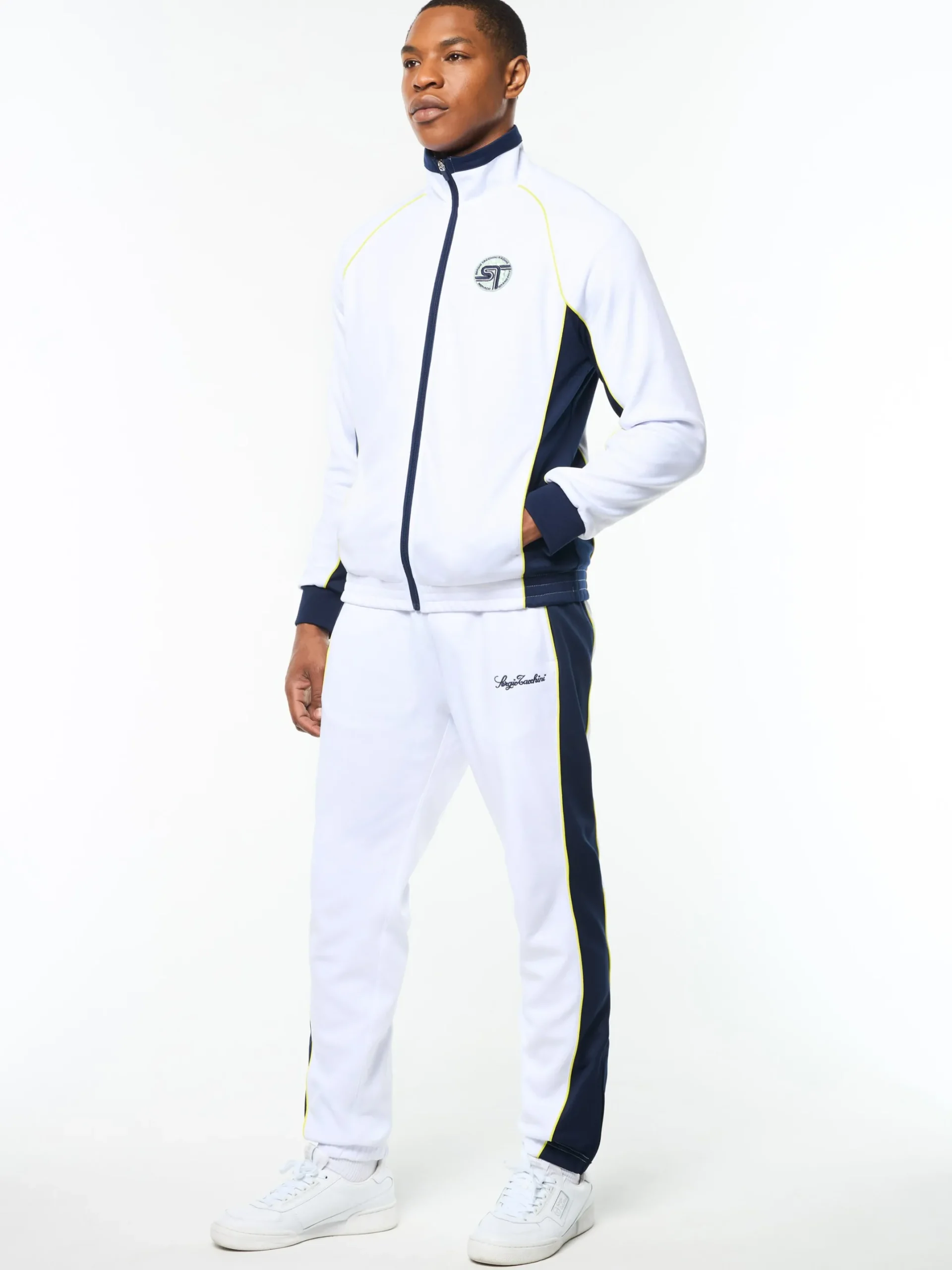 Corsa Track Jacket- Brilliant White