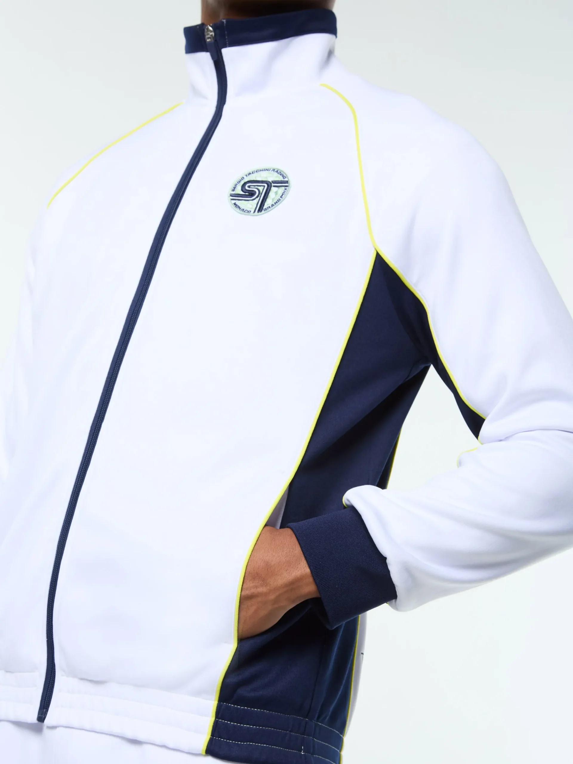 Corsa Track Jacket- Brilliant White