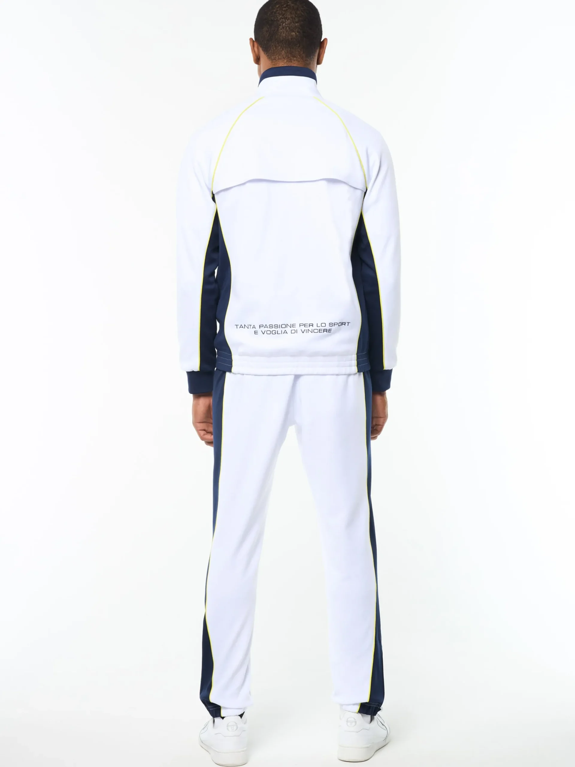 Corsa Track Jacket- Brilliant White