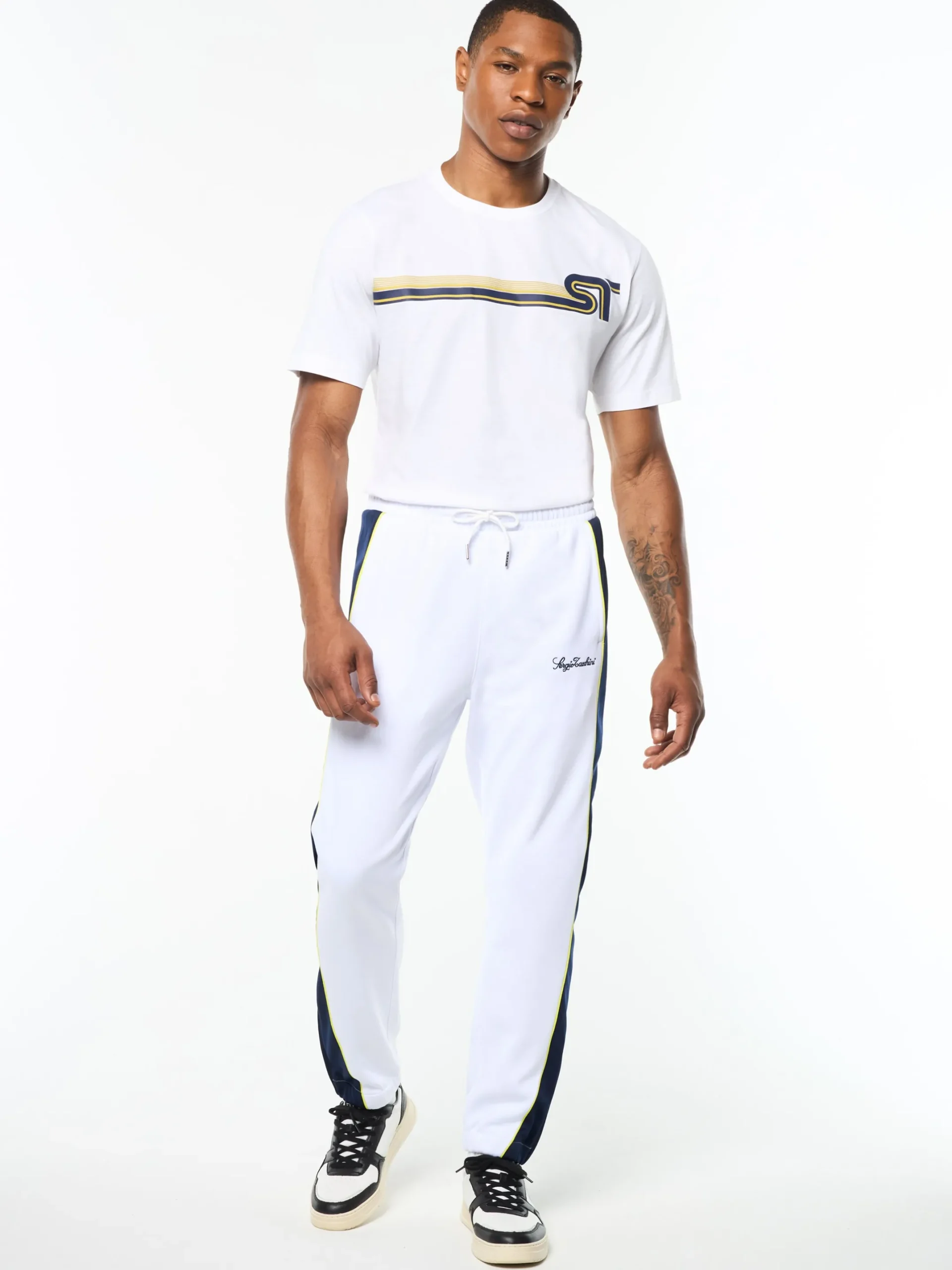 Corsa Track Pant- Brilliant White