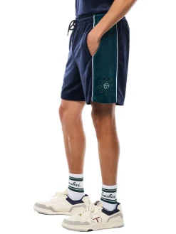 Cresta Velour Short-Maritime Blue