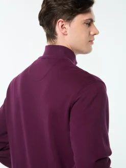 Cursivo Track Jacket- Potent Purple