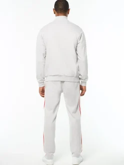 Cursivo Track Jacket- Quiet Grey
