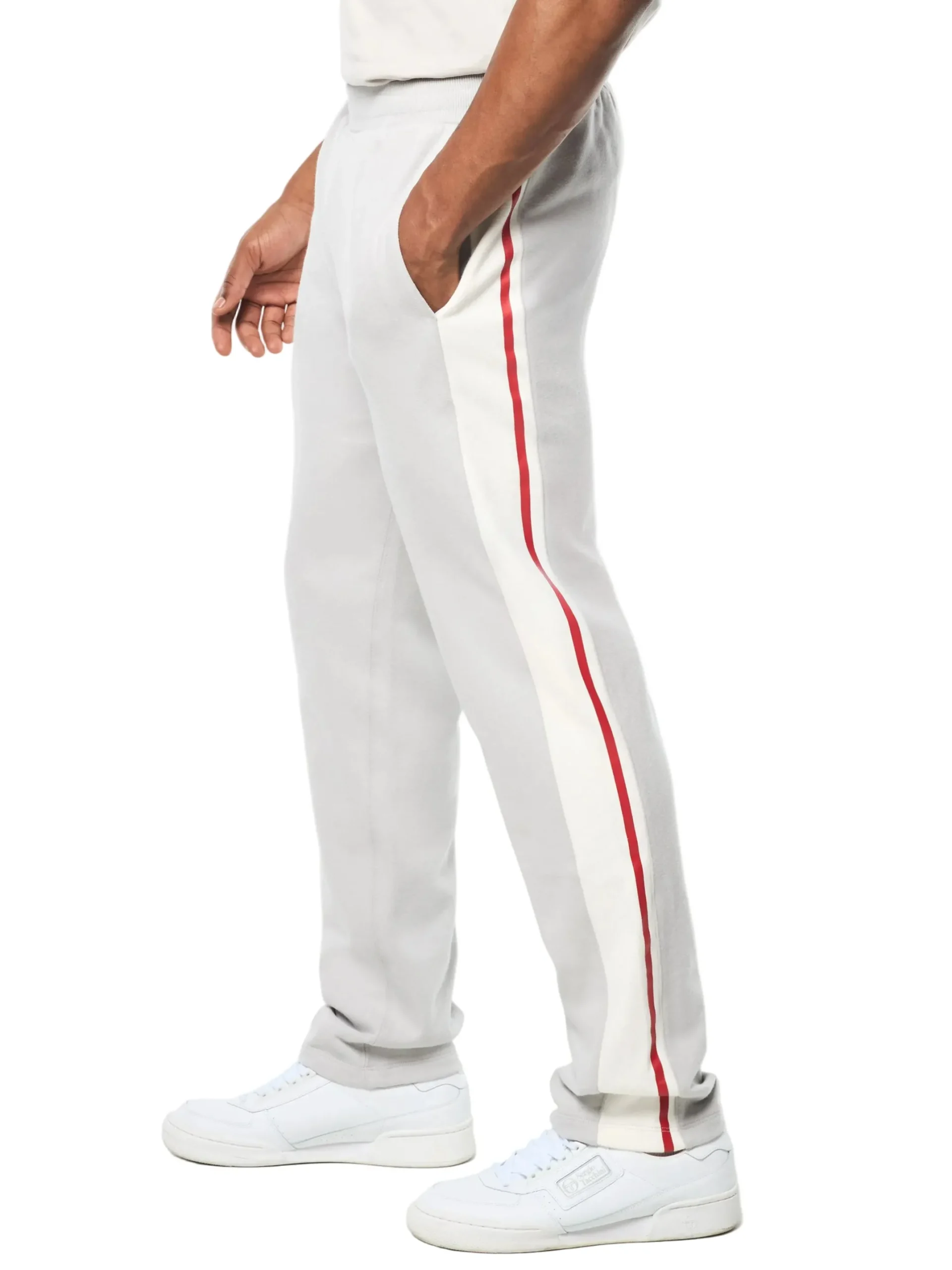 Cursivo Track Pant- Quiet Grey
