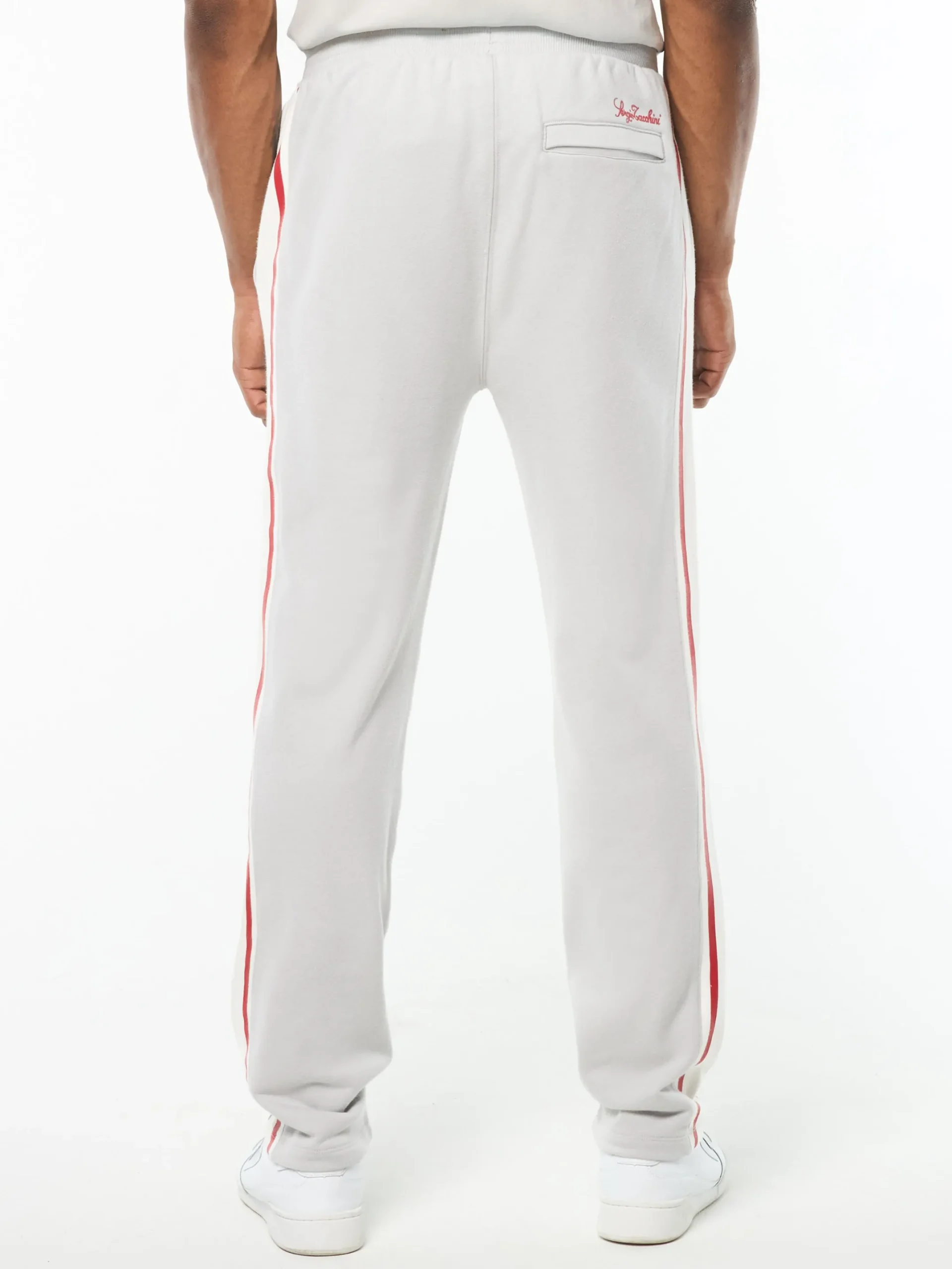 Cursivo Track Pant- Quiet Grey