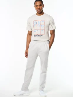 Cursivo Track Pant- Quiet Grey