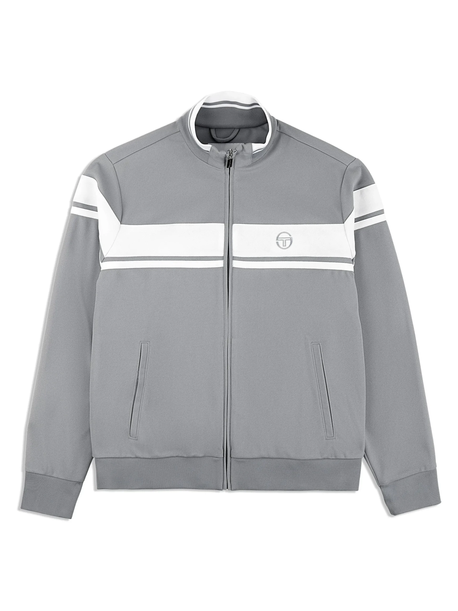 Damarindo Jacket- Sleet/ White