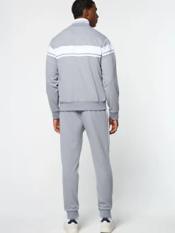 Damarindo Track Jacket Archivio- Sleet/ White