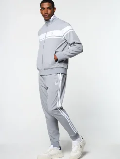 Damarindo Track Jacket Archivio- Sleet/ White