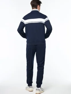 Damarindo Track Jacket Archivio- Maritime Blue/ White