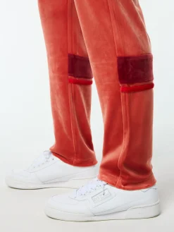 Damarindo Velour Track Pant- Hot Sauce