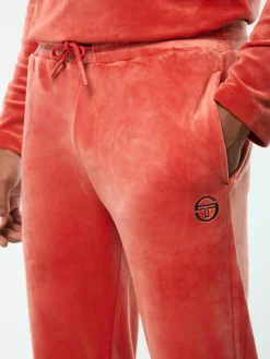 Damarindo Velour Track Pant- Hot Sauce