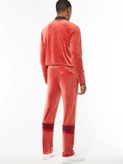 Damarindo Velour Track Pant- Hot Sauce