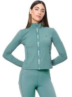 Delfina Contour Jacket- Duck Green
