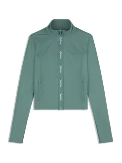Delfina Contour Jacket- Duck Green