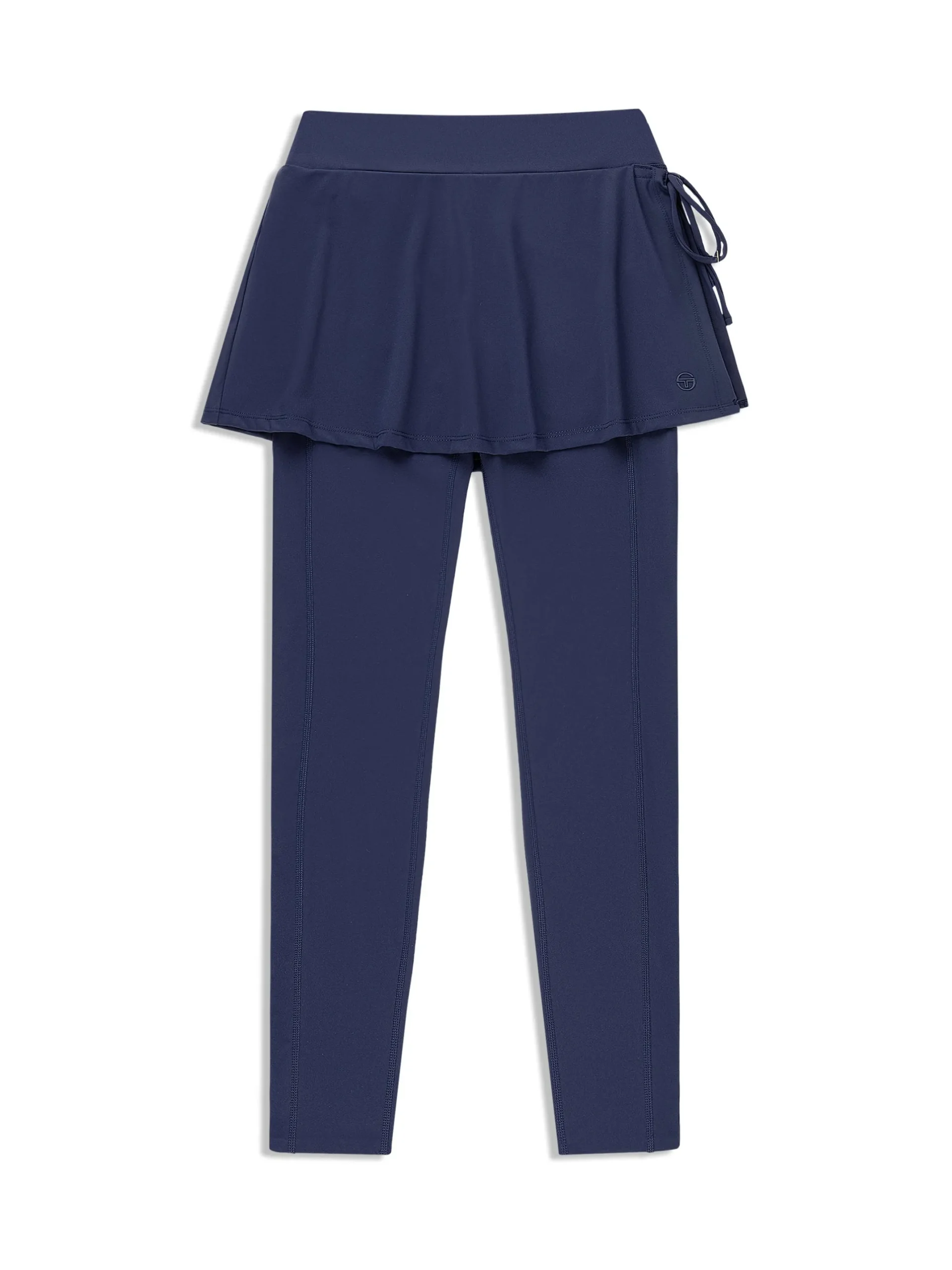 Delfina Leggings w/Skirt- Maritime Blue