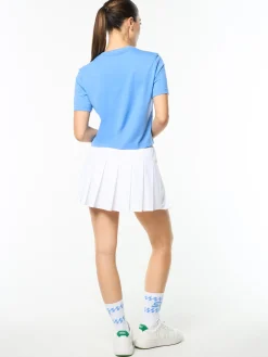 Delfina Skort- Brilliant White
