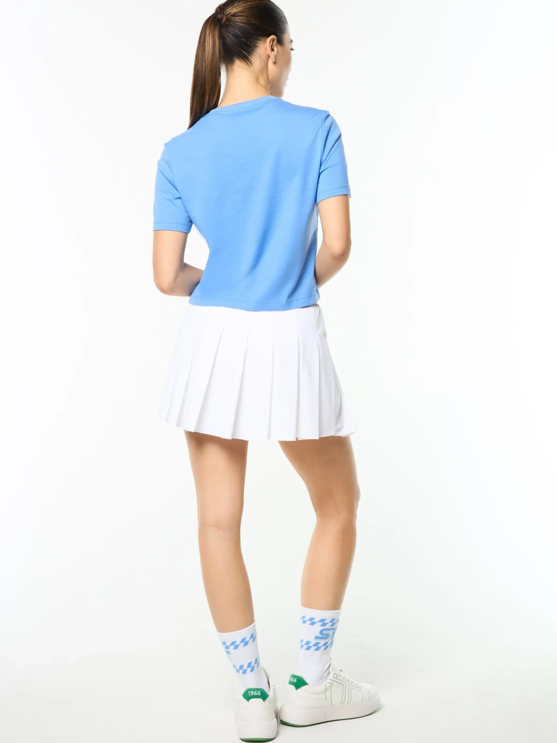 Delfina Skort- Brilliant White