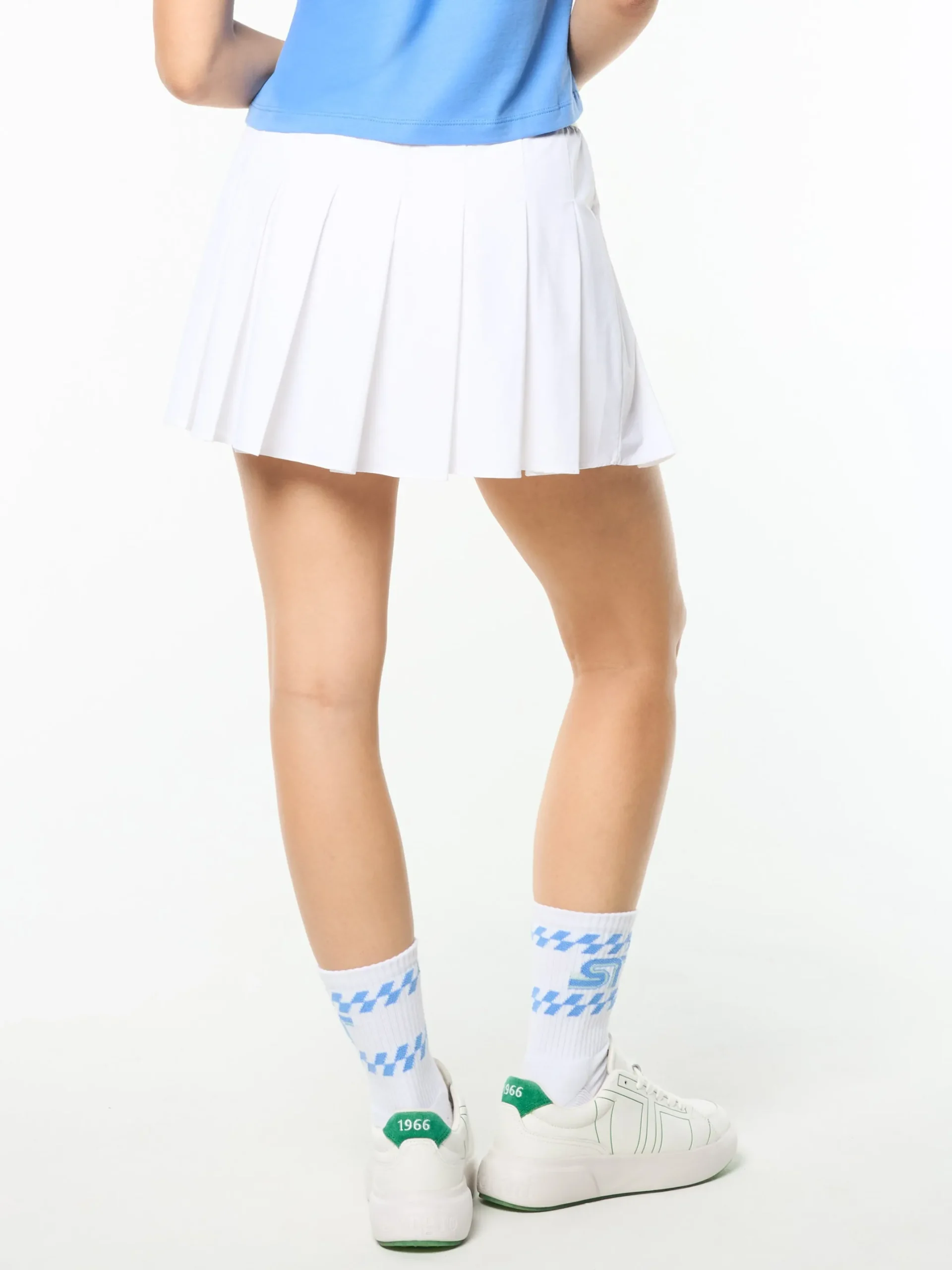 Delfina Skort- Brilliant White