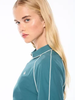 Doni Long Sleeve Polo-Mediterranea