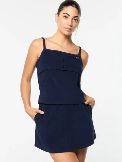 Edda Tank Top- Maritime Blue