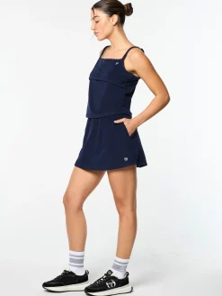 Edda Tank Top- Maritime Blue