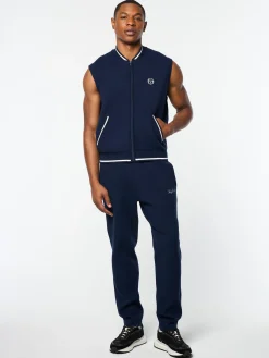 Enzo Knit Vest- Maritime Blue