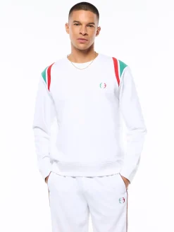 Eredita Crewneck-Brilliant White