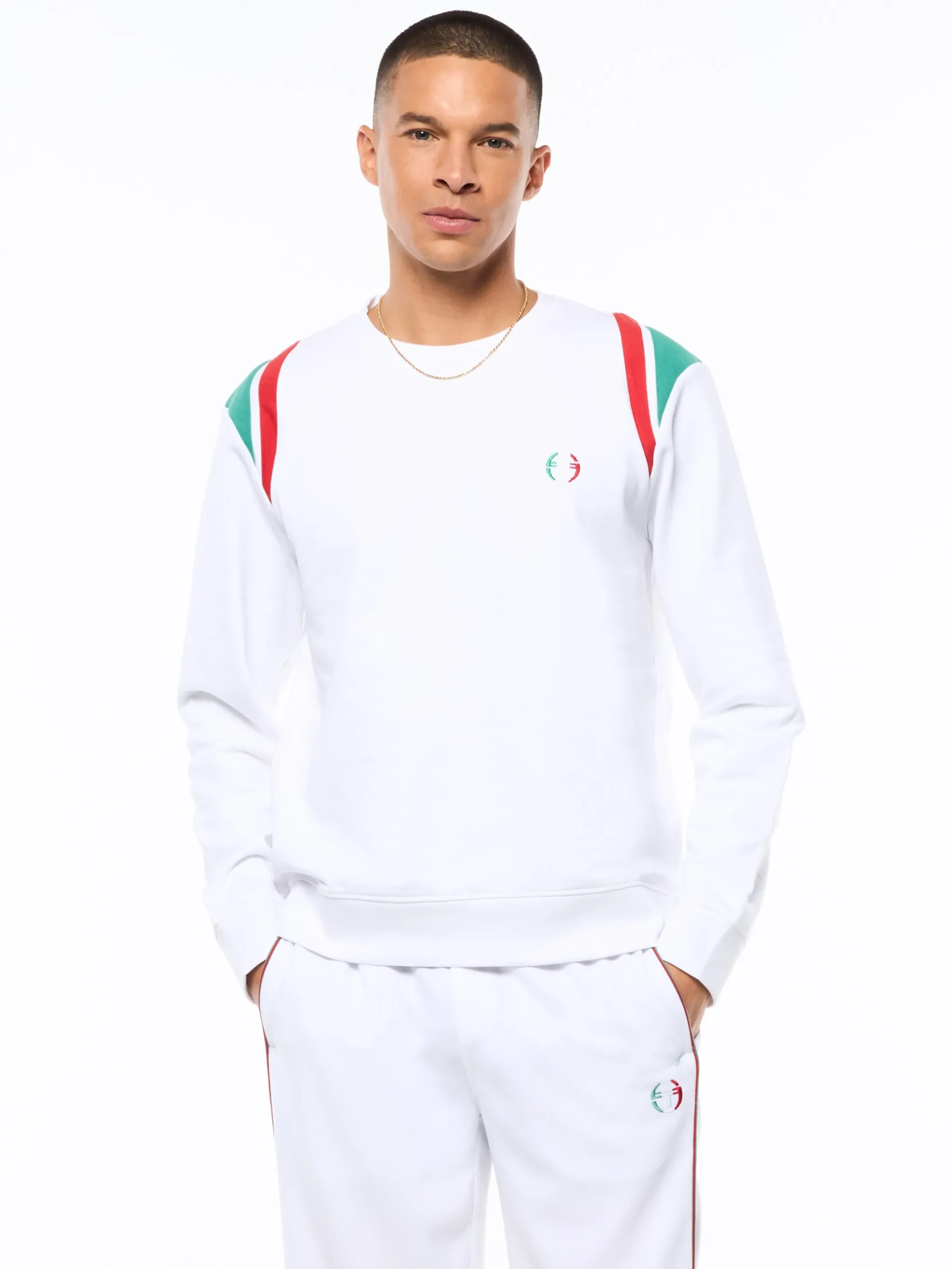 Eredita Crewneck-Brilliant White