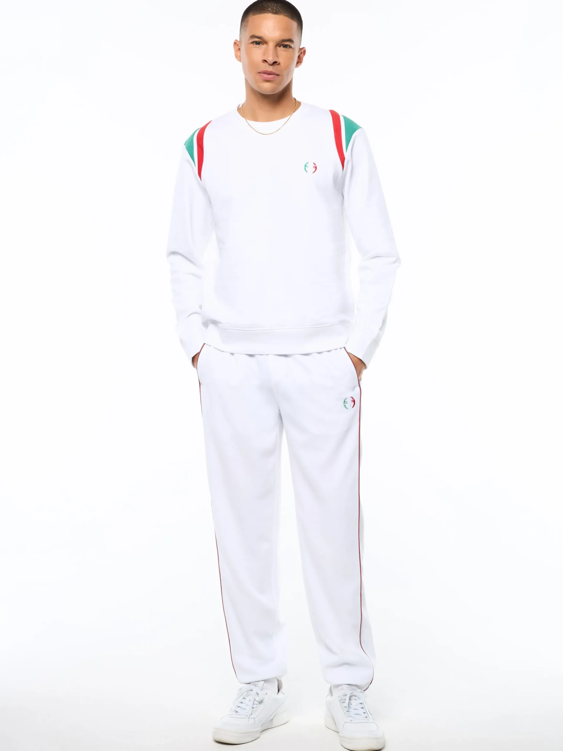 Eredita Crewneck-Brilliant White