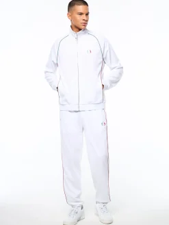 Eredita Track Jacket-Brilliant White