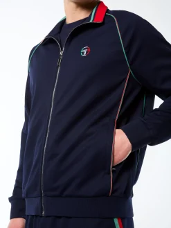 Eredita Track Jacket-Maritime Blue