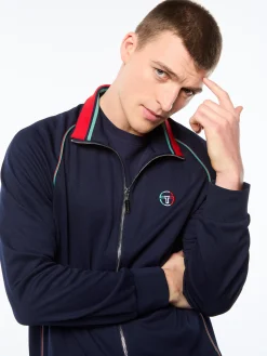 Eredita Track Jacket-Maritime Blue