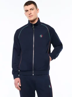 Eredita Track Jacket-Maritime Blue