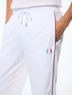 Eredita Track Pant-Brilliant White