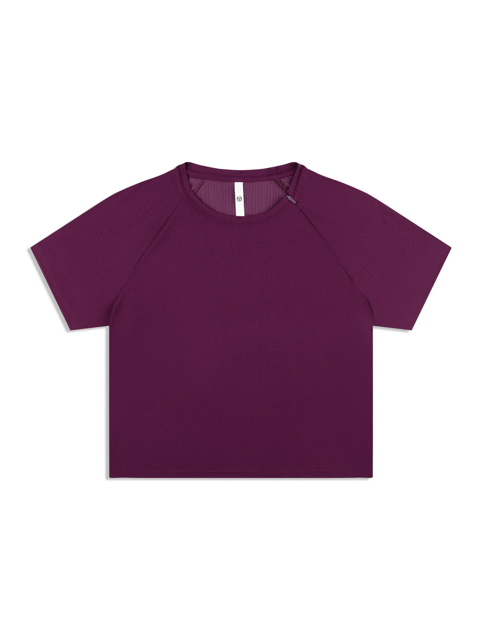 Eva Cropped Top- Potent Purple