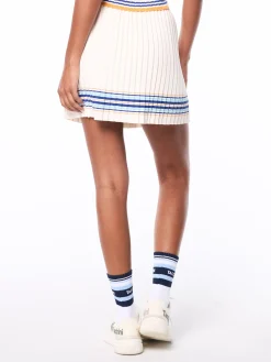 Fausta Knit Skirt-Gardenia