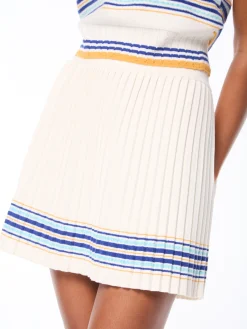 Fausta Knit Skirt-Gardenia