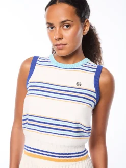 Fausta Knit Tank-Gardenia