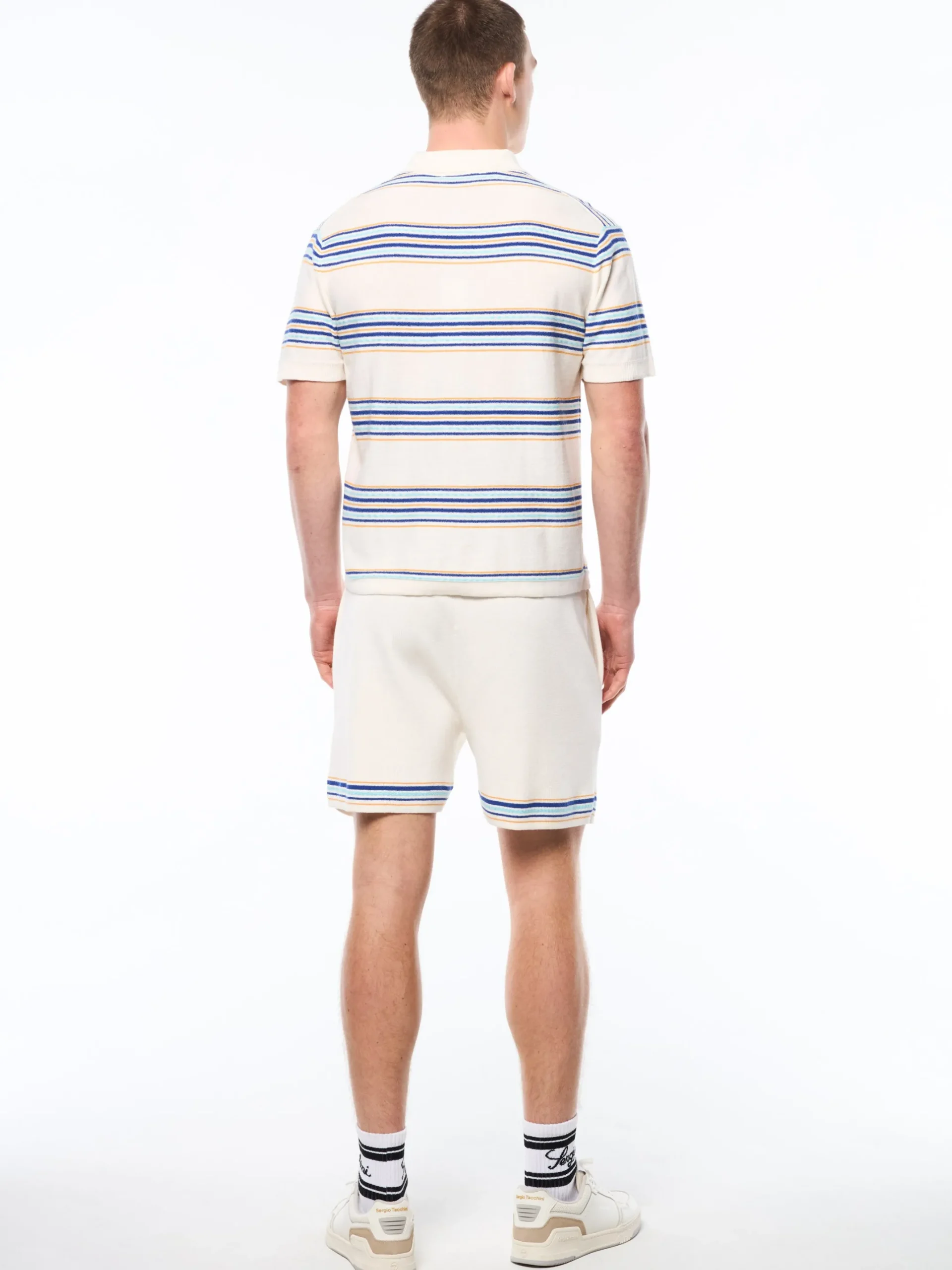 Fausto Sweater Polo-Gardenia