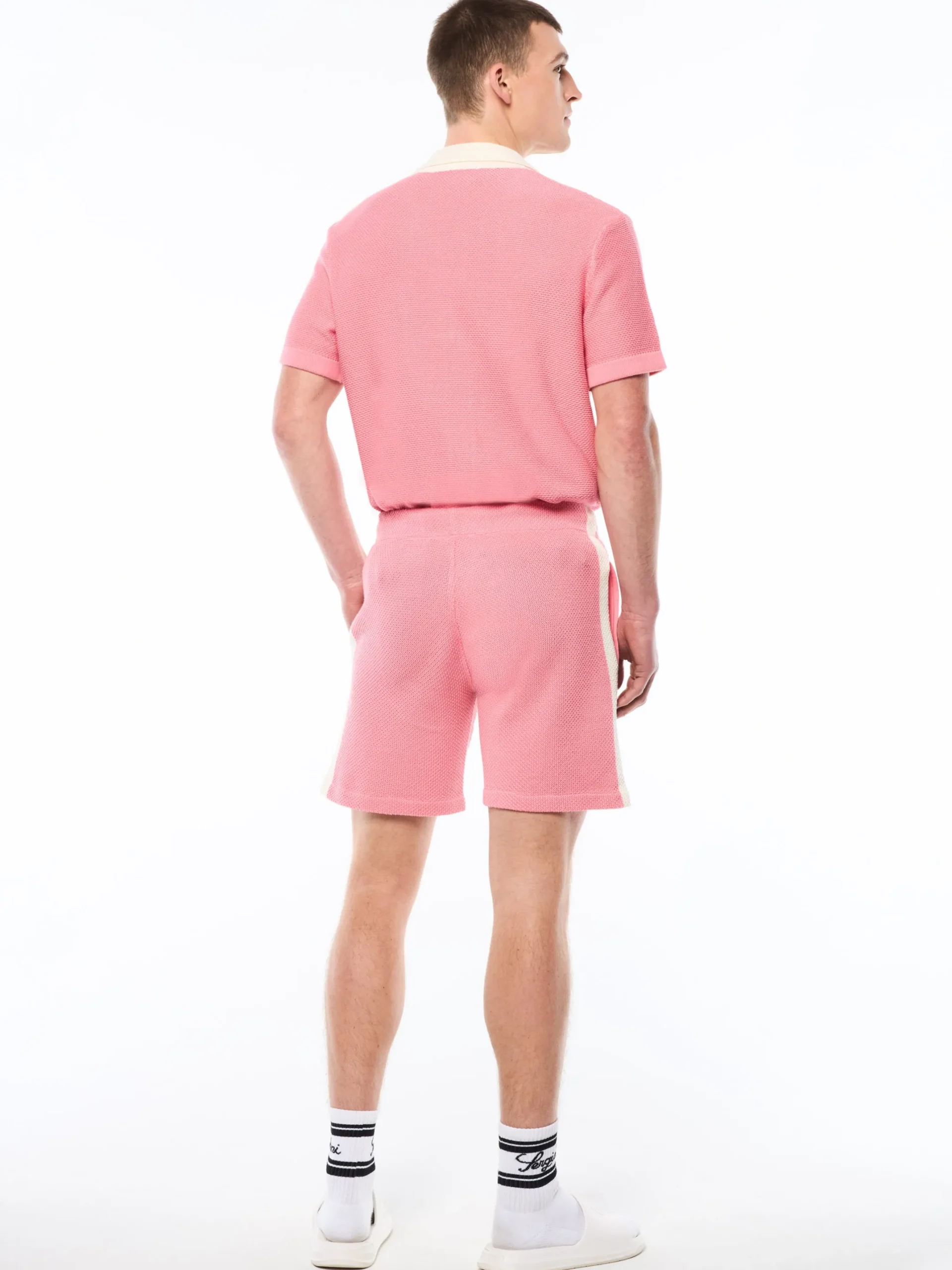 Fratelli Crochet Cabana Short-Geranium Pink