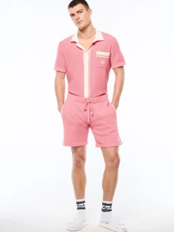 Fratelli Crochet Cabana Short-Geranium Pink