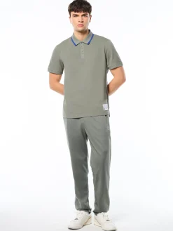 Fresca Polo-Agave Green