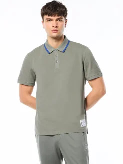 Fresca Polo-Agave Green