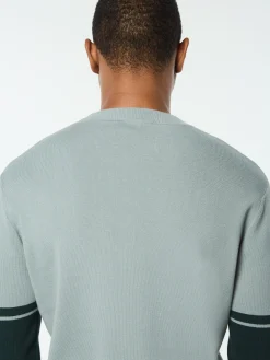 Giovane Crewneck- Slate Gray