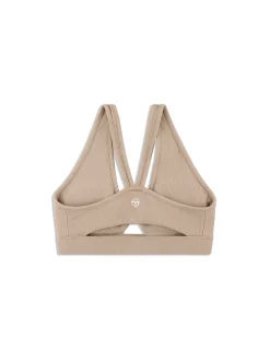 Giulia Sports Bra- Taupe Grey